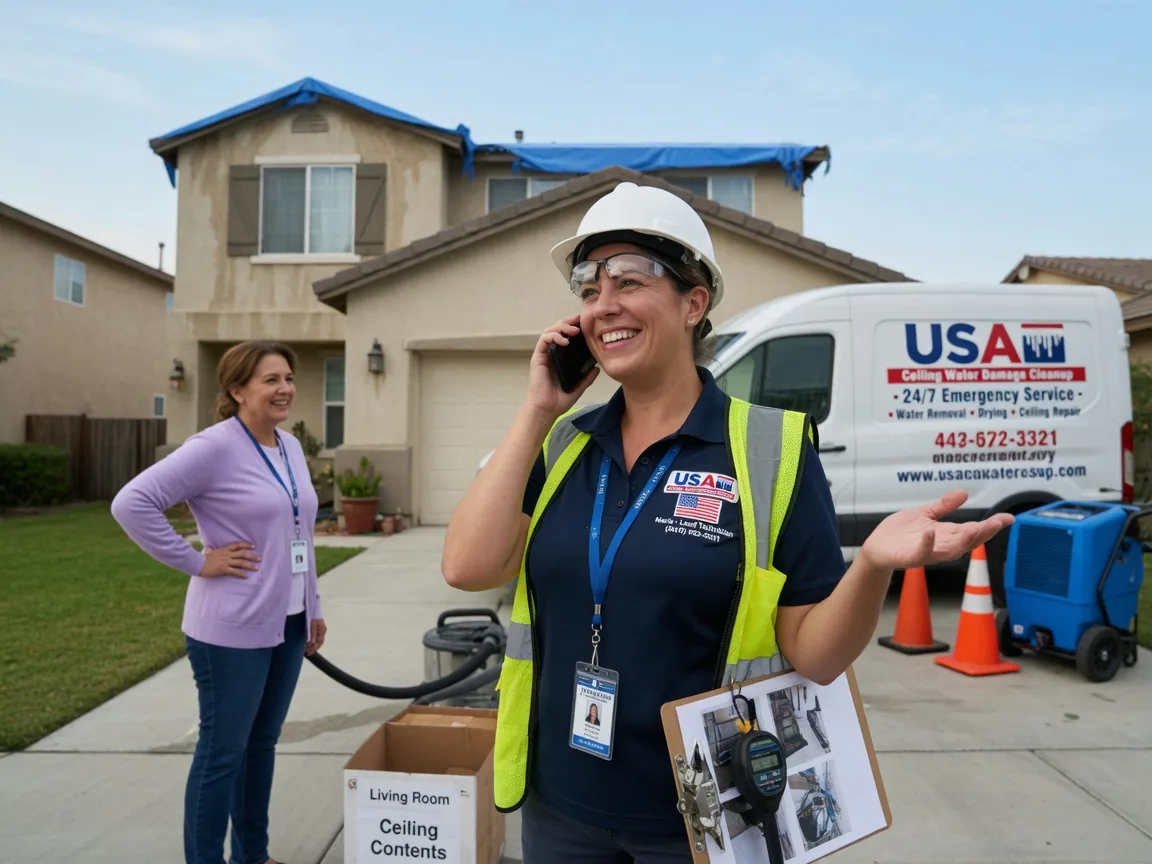 Ceiling Water Damage Restoration Fults, IL FAQs